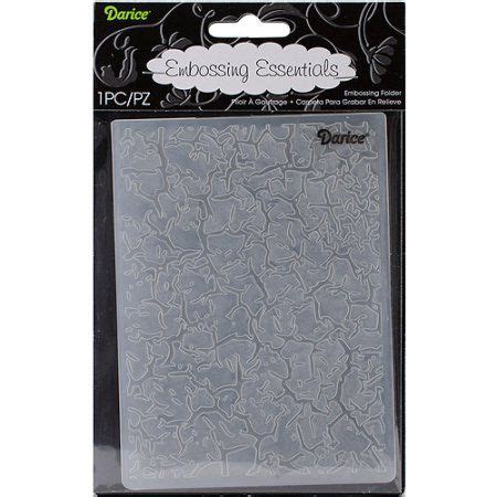 Embossing Folder Crackle 4.25X5.75 By Darice