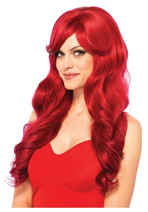 Embrace Vibrant Elegance with a Red Hair Wig Costume