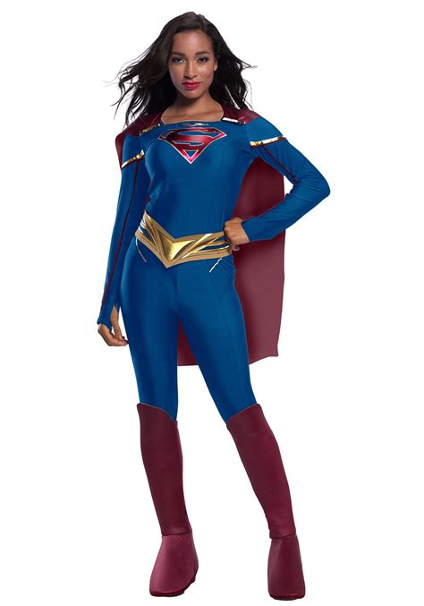 Embrace Your Inner Superhero with Our Exclusive Supergirl Costume Jumpsuit