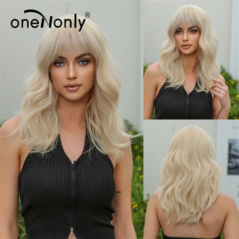 Embrace the Allure of White Long Wigs with Bangs: A Guide to Timeless Elegance