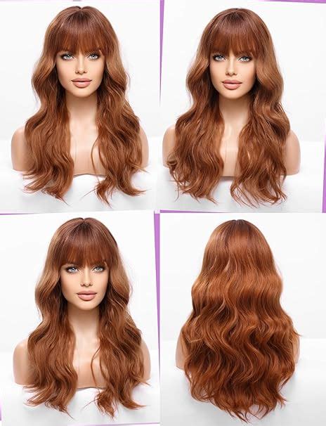 Embrace the Auburn Allure: Captivating Wigs with Fringe