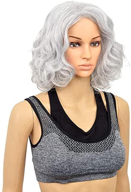 Embrace the Enchanting Glow: Enhance Your Look with a Silver Curly Wig