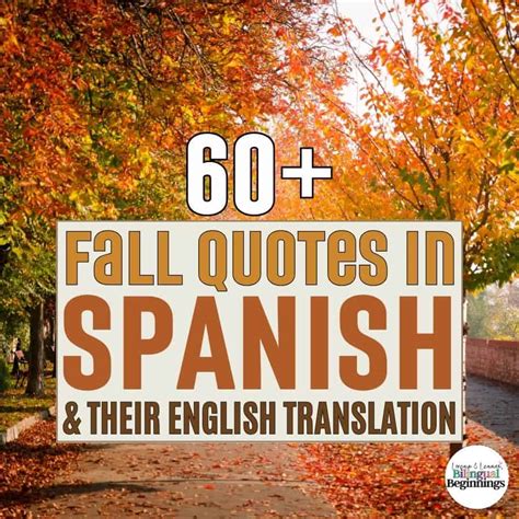 Embrace the Enchantment of Autumn in Spanish: A Comprehensive Guide