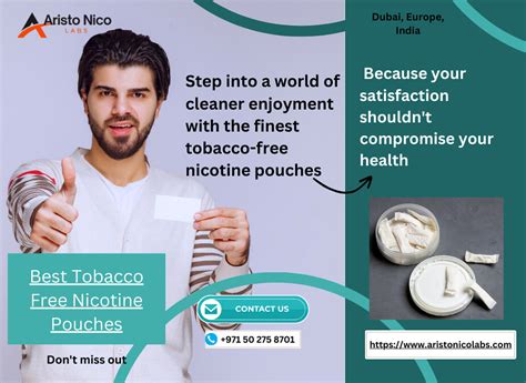 Embrace the Future of Nicotine Consumption: Unleash the Power of Tobacco-Free Nicotine