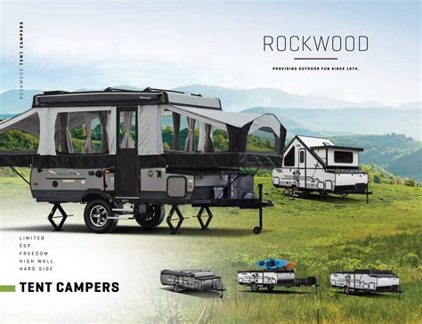 Embrace the Great Outdoors with Forest River Rockwood Tent Campers