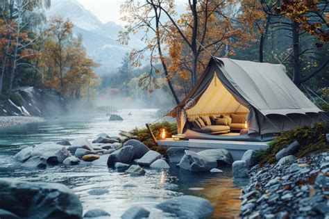 Embrace the Serene Ambiance of Riverside Tent Hotels by the River