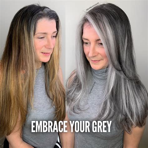 Embrace the Silver Lining: Enhance Your Style with a Grey Highlight Wig