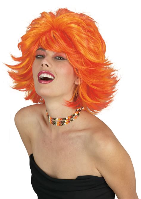 Embrace the Vibrant Hues: Elevate Your Style with an Orange and Red Wig