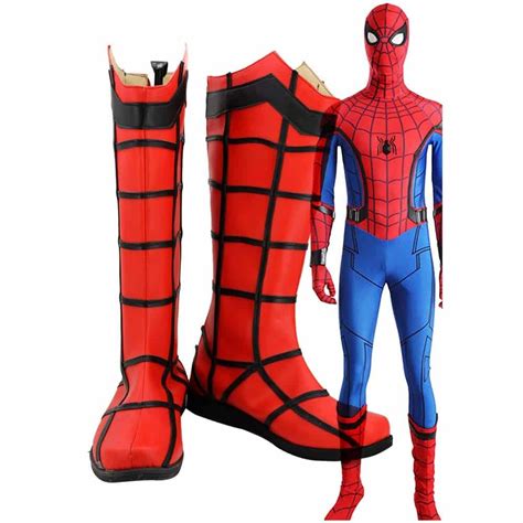 Embrace the Web-Slinging Spirit with Premium Cosplay Spiderman Boots