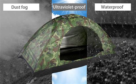 Embrace the Wilderness with Confidence: Discover the Waterproof 1 Person Tent**