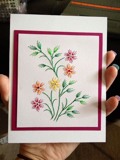 Embroidery Card Patterns My Patterns