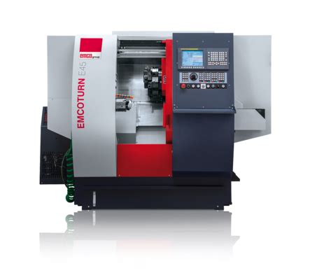 Emco e45.  CNC Emco machine tools for metalworking manufacturing.  The machi...