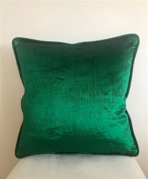 Emerald Green Pillows - Etsy