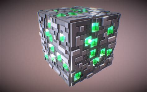 Emerald Ore in Minecraft