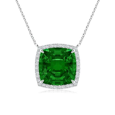 Emerald Pendants Handcrafted by Experts @Angara