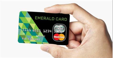 Using the H&R Block Emerald Prepaid MasterCard ® is a great way to manage your money year-round by having your payroll or government beneﬁts (Social Security, Medicare, Unemployment, Disability, Welfare, Military, etc.) direct deposited to your Emerald Card ®. Direct deposit is an easy and convenient way to have faster access to your money..