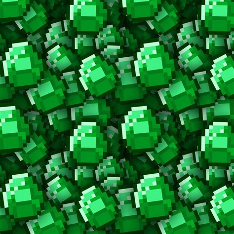 Emeralds in Minecraft