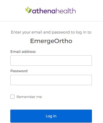 Emerge ortho patient portal login. The MedBridge Patient Portal can be accessed via www.medbridgego.com.*. In order to view your HEP on the Patient Profile and complete your exercises, you'll first need to enter your access code. An access code is a unique code that allows the MedBridge GO app to identify your HEP and can be found in the text message, email, or printout your ... 