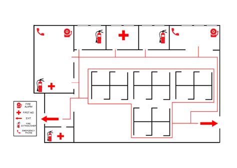 Emergency Evacuation Plan Template MyDraw