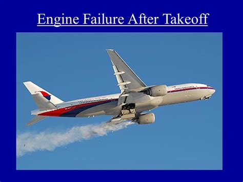 Emergency Procedures Engine Failure After Takeoff