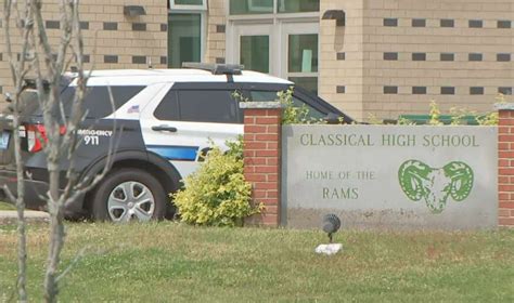 Emergency crews respond to Lynn Classical High School after victim stabbed