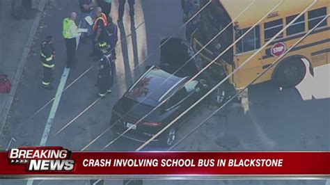 Emergency crews respond to crash involving school bus in Boston