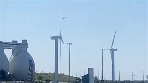 Emergency crews respond to damaged wind turbine on Boston’s Deer Island