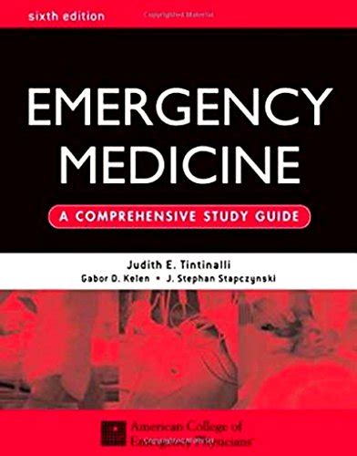 Emergency medicine a comprehensive study guide 6th edition. - Manuale di istruzioni del rebreather tec.