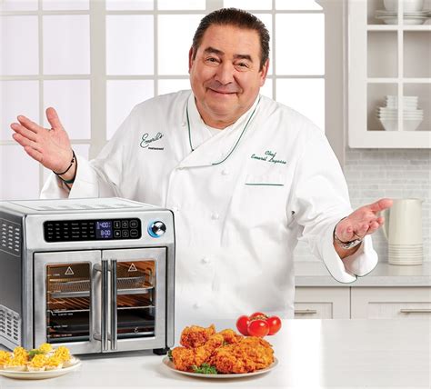 Emeril 360 info.com. The Emeril Lagasse 26-quart air fryer according to the majority of the reviews. One thing that helped such is the French door system. The doors open wide, so users are able to easily access and clean the interior. It also prevents drips in the door. Many of its users were just wiping the air fryer after every use. 
