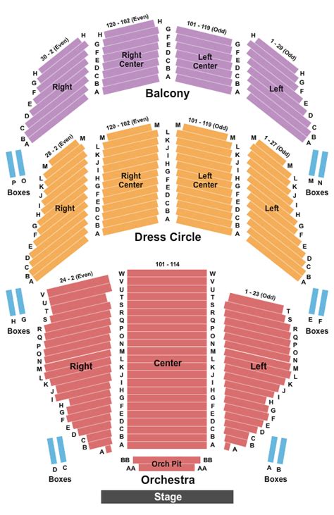 Emerson Colonial Theatre Tickets & Seating Chart - ETC / Emerson …