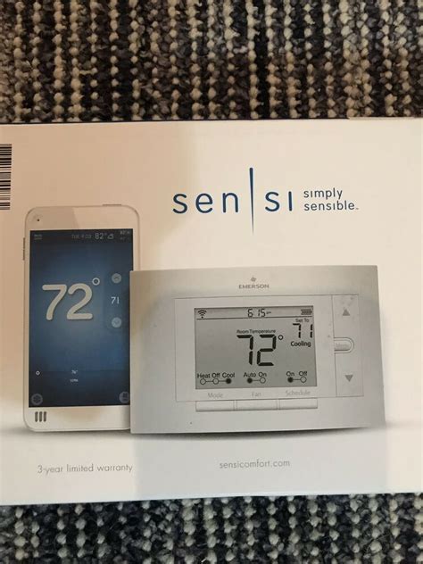 Emerson up500w sensi wi-fi programmable thermostat
