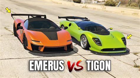 Emerus vs Tigon - GTA 5 & GTA Online Vehicles Comparison