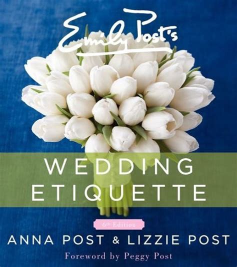 Read Online Emily Posts Wedding Etiquette By Anna Post