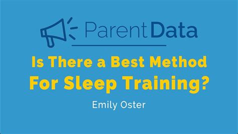 Emily.oster sleep training. Emily Oster points out that sleep training has sizable benefits for parents. She cites a randomized controlled trial that found that mothers "were less likely to be depressed and more likely to have better physical health" months after sleep training their babies. "This finding is consistent across studies," Oster continues. 