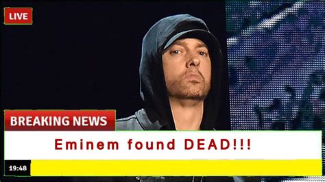 Bookmark. Eminem's dad Marshall Bruce Mathers has died at the age of 67 - decades after walking out on his son as a six-month-old baby. The man who fathered the world-famous rapper died this week ...