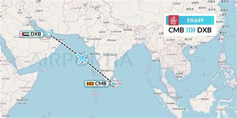 Emirates EK649 Flight Status: Colombo to Dubai Tracker Trip.com