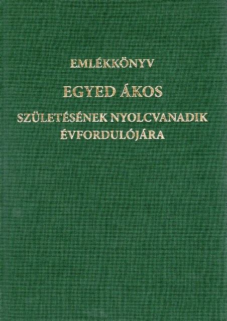 Emlékkönyv egyed ákos születésének nyolcvanadik évfordulójára. - Hona 2012 cbr 250 r owners manual.