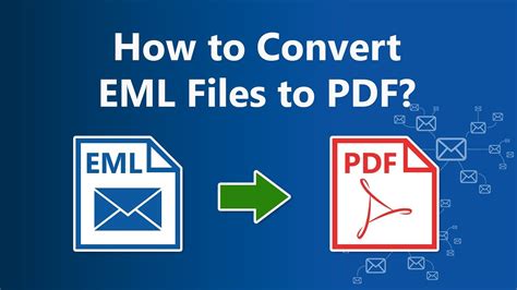 Eml file to pdf. To convert pdf to eml press the "browse" button, then search and select the pdf file you need to convert. Press the green button "convert" and wait for your browser to download the eml file that you have converted before. The process of pdf to eml conversion can take a some seconds or minutes depending on the size of the file you are converting. 