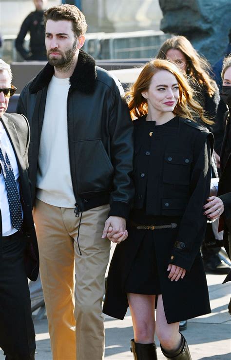 Emma Stone, Husband Dave McCary Have Rare Outing in Paris: …