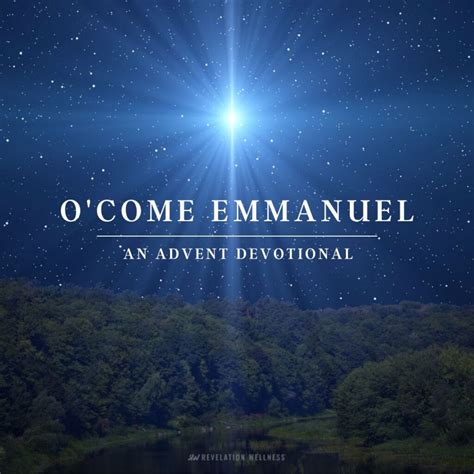 Emmanuel! Readings for Advent