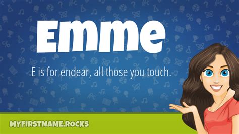 Emme First Name Personality & Popularity