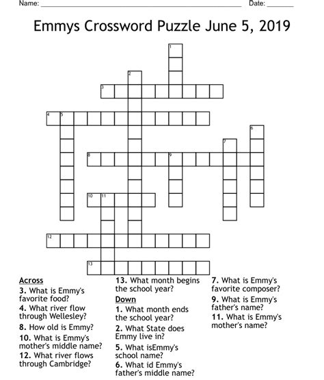 The Crossword Solver found 30 answers to "Tony and Emmy", 6 letters crossword clue. The Crossword Solver finds answers to classic crosswords and cryptic crossword puzzles. Enter the length or pattern for better results. Click the answer to find similar crossword clues. Enter a Crossword Clue. A clue is required. Sort by Length ...