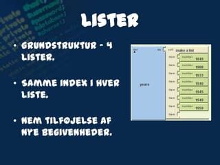 Emner til engelsk fremlæggelse