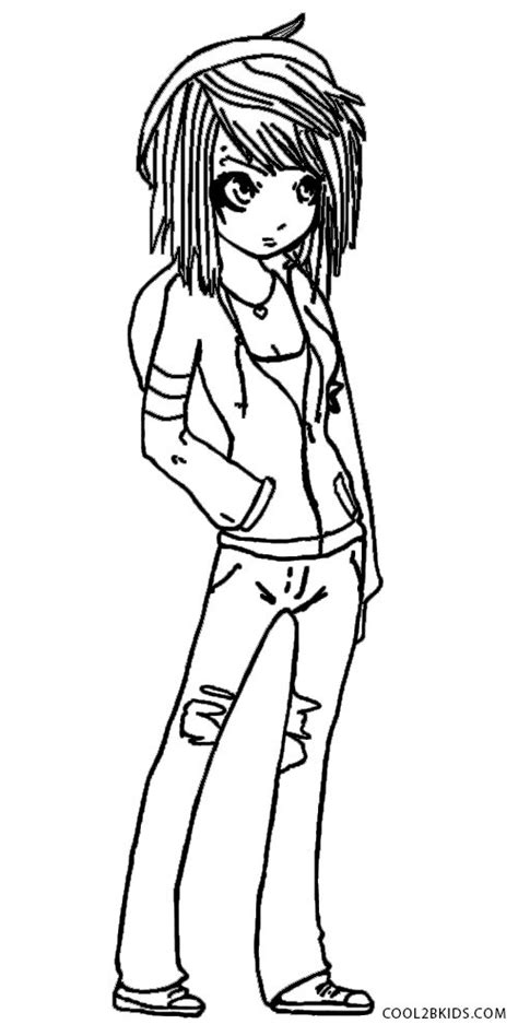 Emo Coloring Book