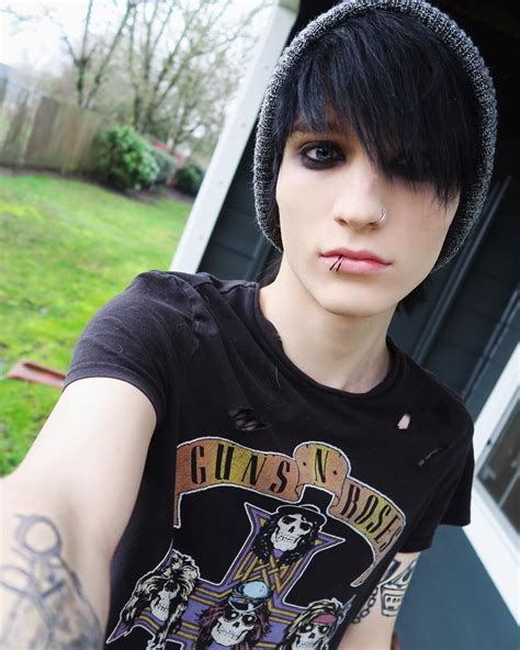 Emo boys half naked. .  ...