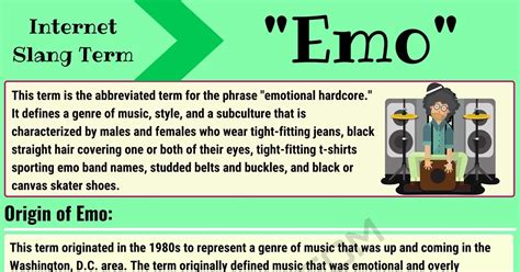 Watch 'emo meaning' videos on Ti