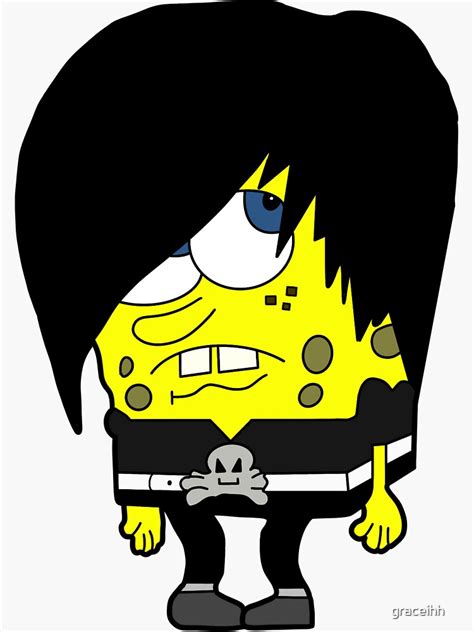 Emo spongebob. Probably almost everyone have seen at least one time the classic SpongeBob Emo image that became extremely popular around 2008 and if that's not the case here is it, but I have never seen anyone talking about it's origin so I decided to do some research and finally I found it. The process wasn't exactly difficult, initially I tried doing ... 