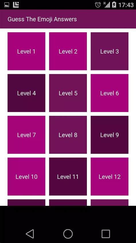 Emoji Icon Answers