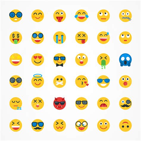 Emoji Set Emoticon Icon