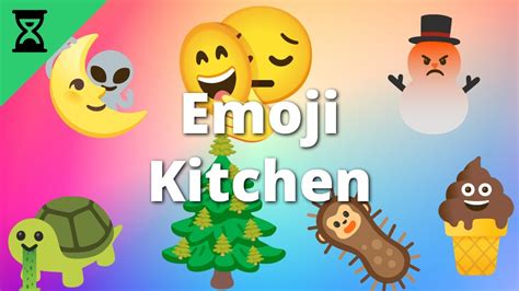 This page lets you browse the thousands of delightful combinations of Emoji Kitchen, available in Gboard for Android. All credit goes to the Emoji Kitchen team for the care they put into emoji, standards, and imaginary creatures. Source code: on GitHub, by @alcor.. 